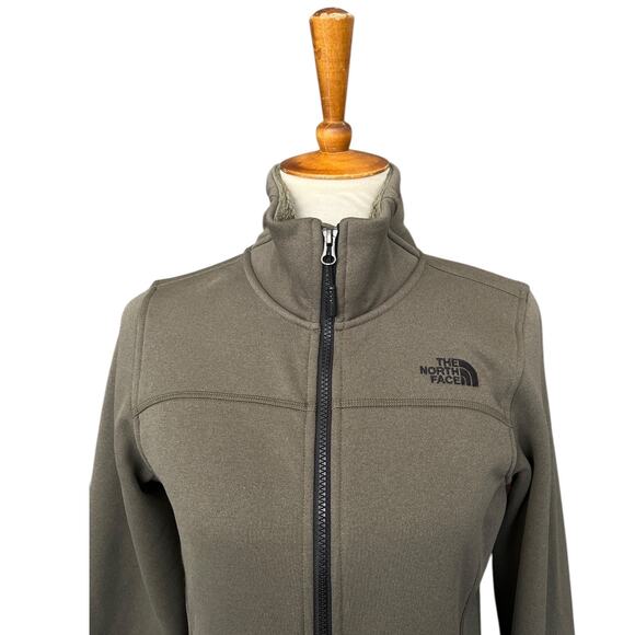 NWT The North Face Timber Full Zip MTN Culture Core Olive Green Size Small - Picture 2 of 8